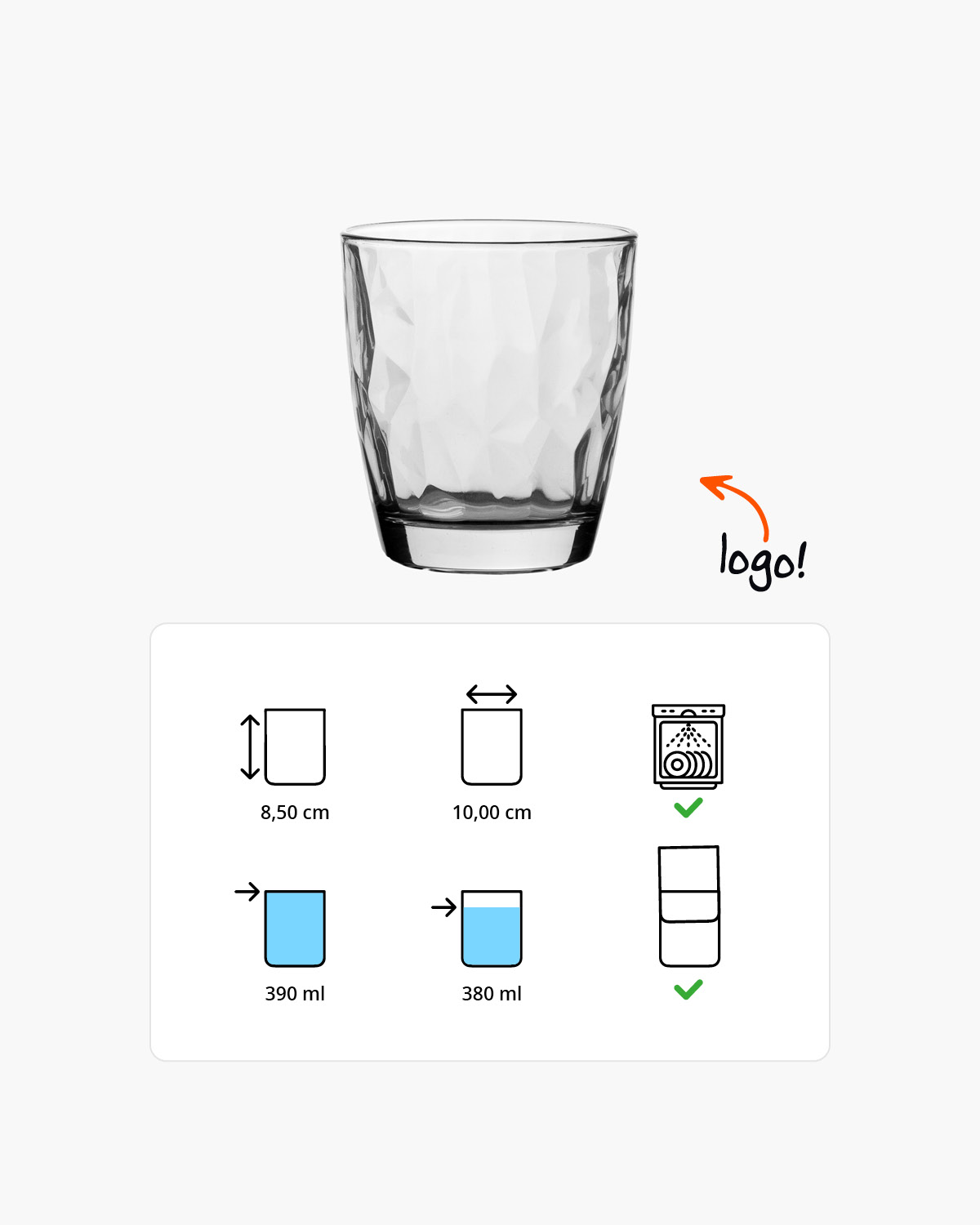 Diana tumbler 390 ml Bedrukt of Lasergravure  of Gravurelook  sfeerfoto 2