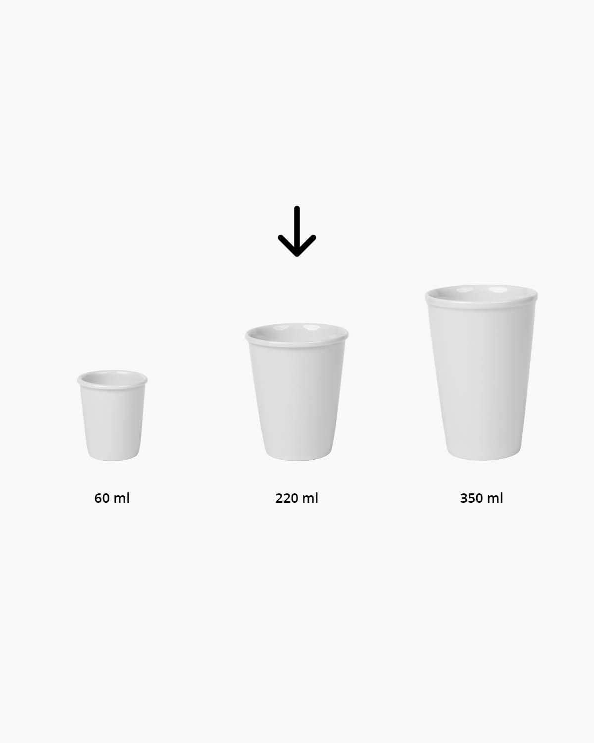 Future koffiebeker porselein 220 ml (8 oz) Bedrukt sfeerfoto 2
