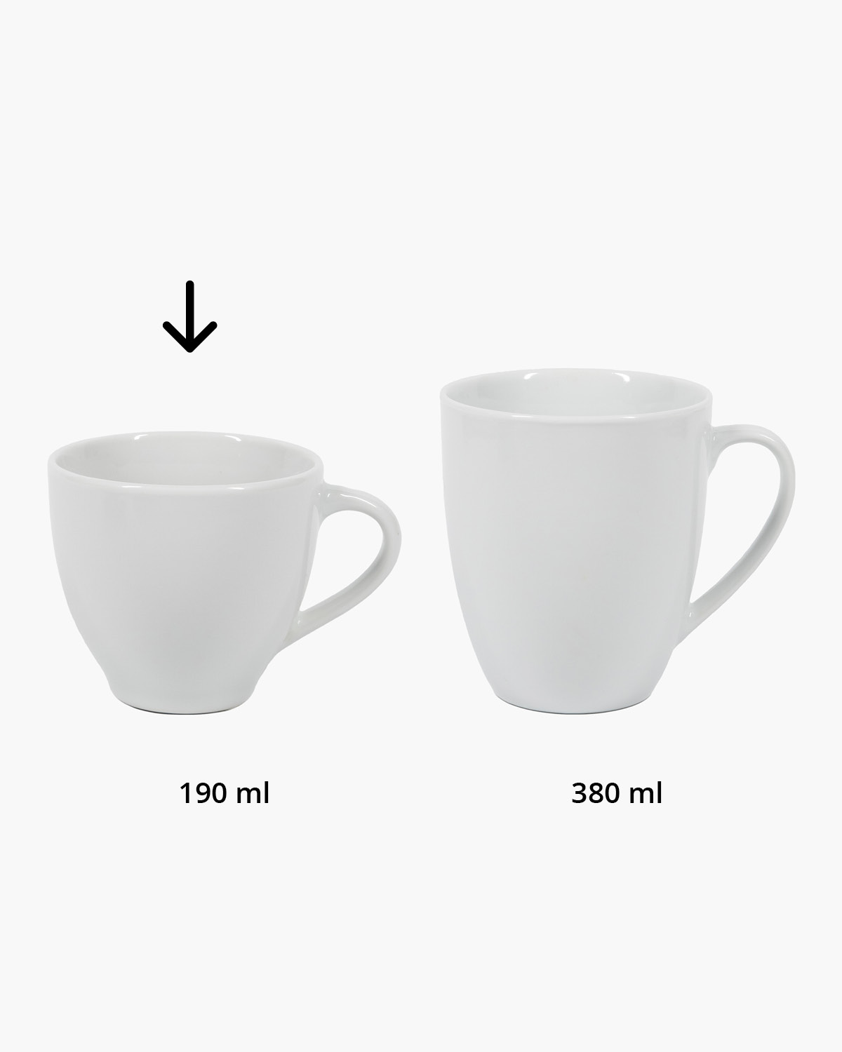 Geneve kopje met gekleurde rand 190 ml Bedrukt sfeerfoto 2
