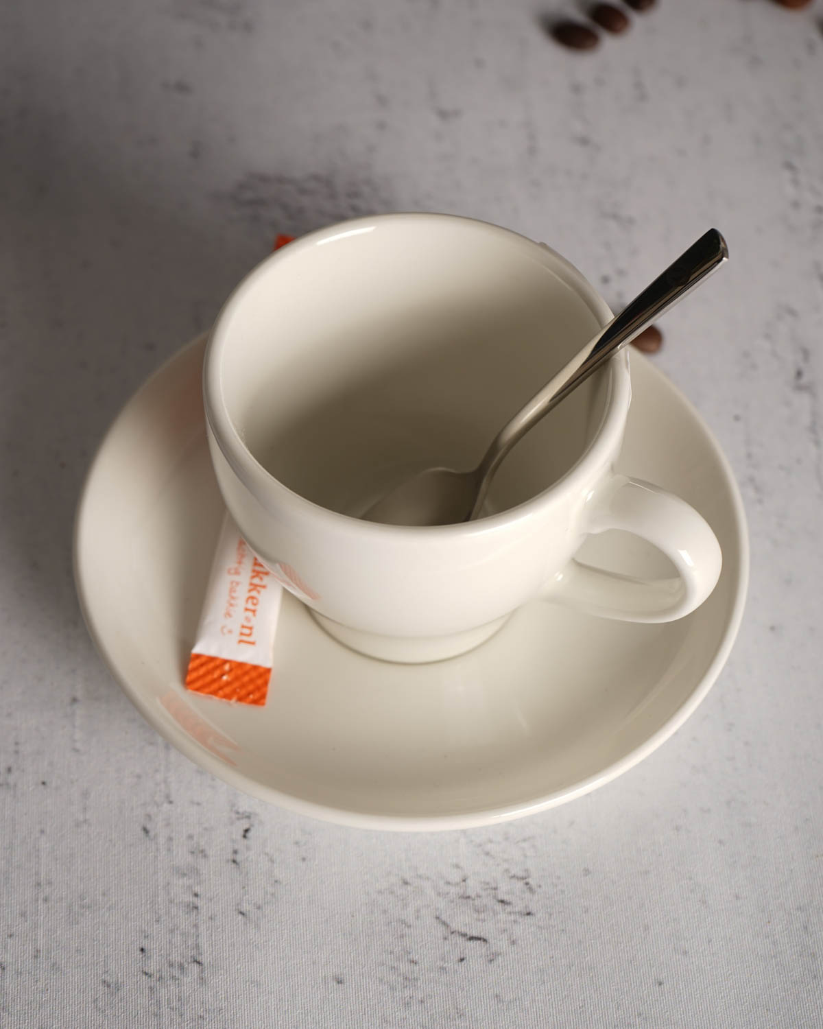 Georgia kop en schotel 150 ml Bedrukt sfeerfoto 5