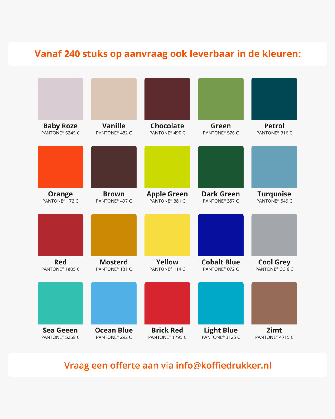 Nordic mok 250 ml Bedrukt sfeerfoto 3