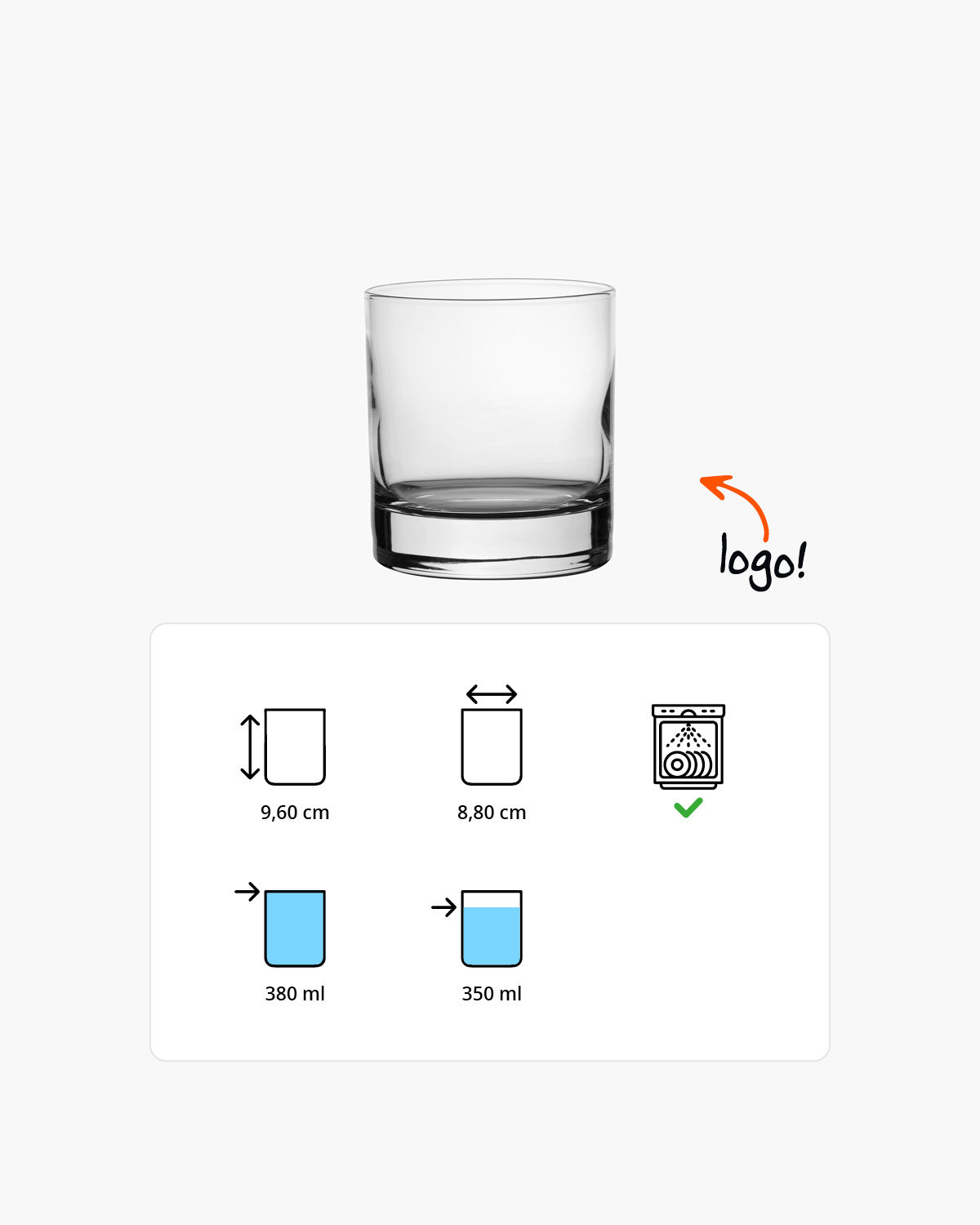 Island tumbler 380 ml Bedrukt of Lasergravure  of Gravurelook  sfeerfoto 1