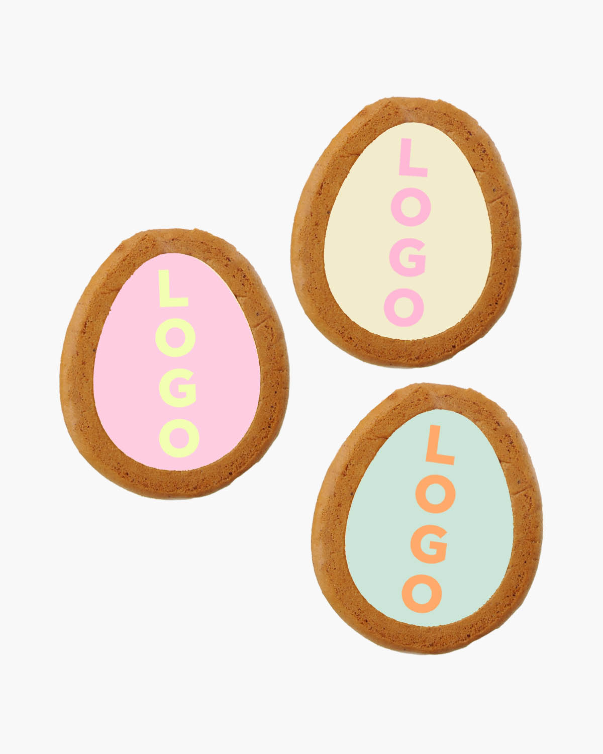 Gingerbread koekjes ovaal karamel 6 g Bedrukt (op koekje)  sfeerfoto 2