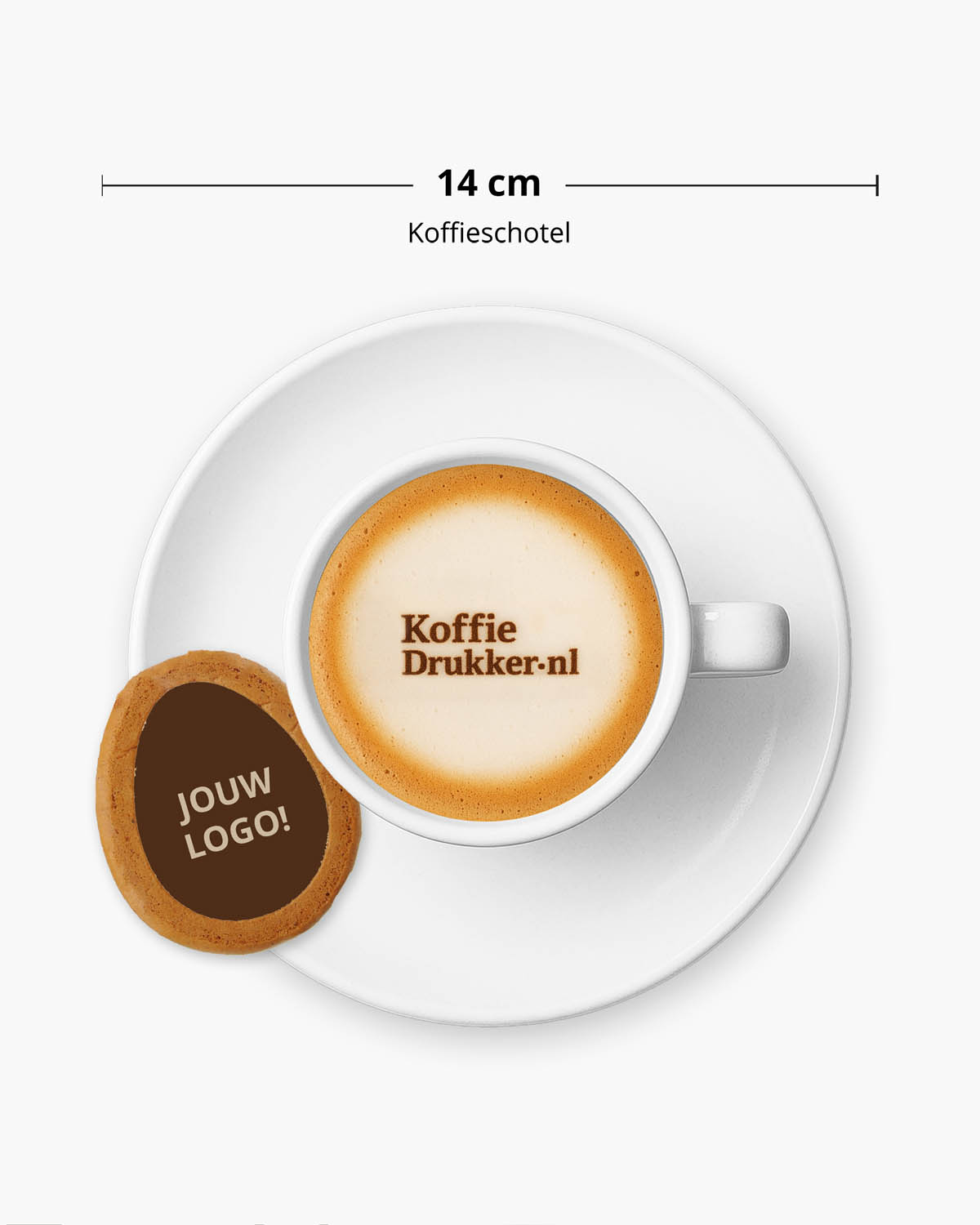 Gingerbread koekjes ovaal karamel 6 g Bedrukt (op koekje)  sfeerfoto 1