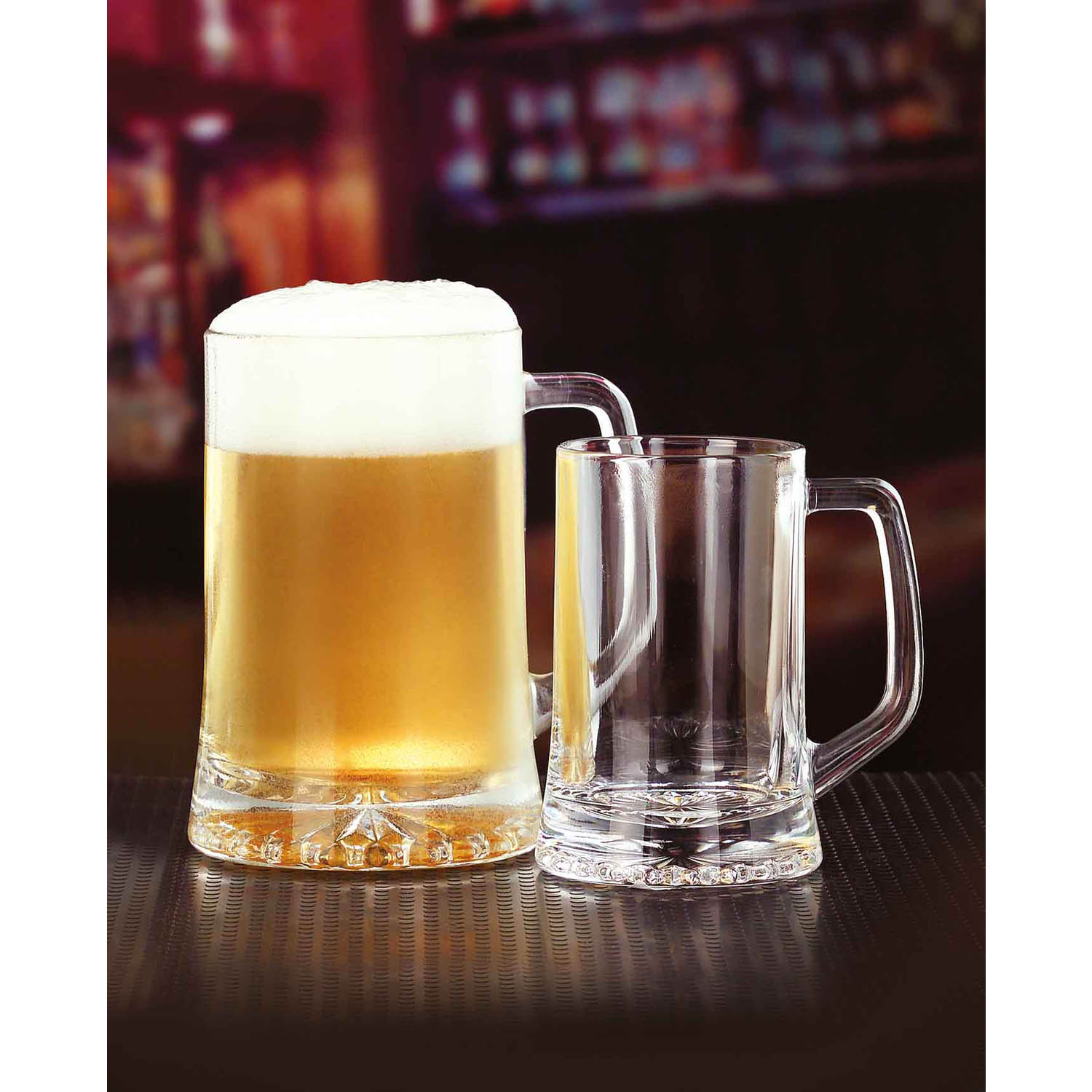Maxim bierpul 500 ml Bedrukt of Lasergravure  of Gravurelook  sfeerfoto 3