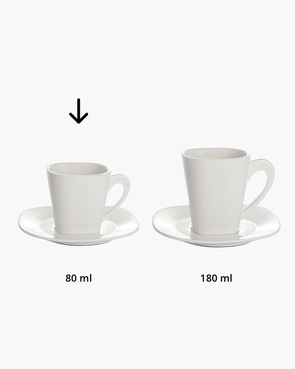 Lissabon kop en schotel 80 ml Bedrukt sfeerfoto 2