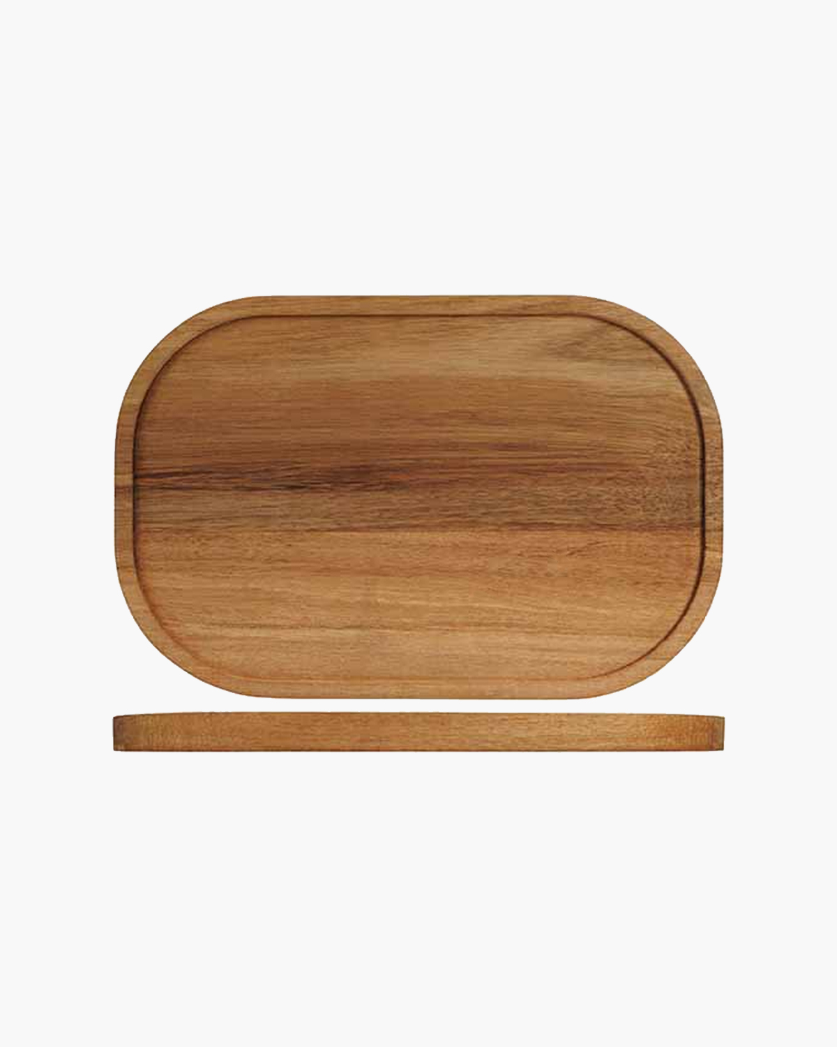 Nova houten serveerplank 22 x 14 cm Lasergravure  sfeerfoto 1