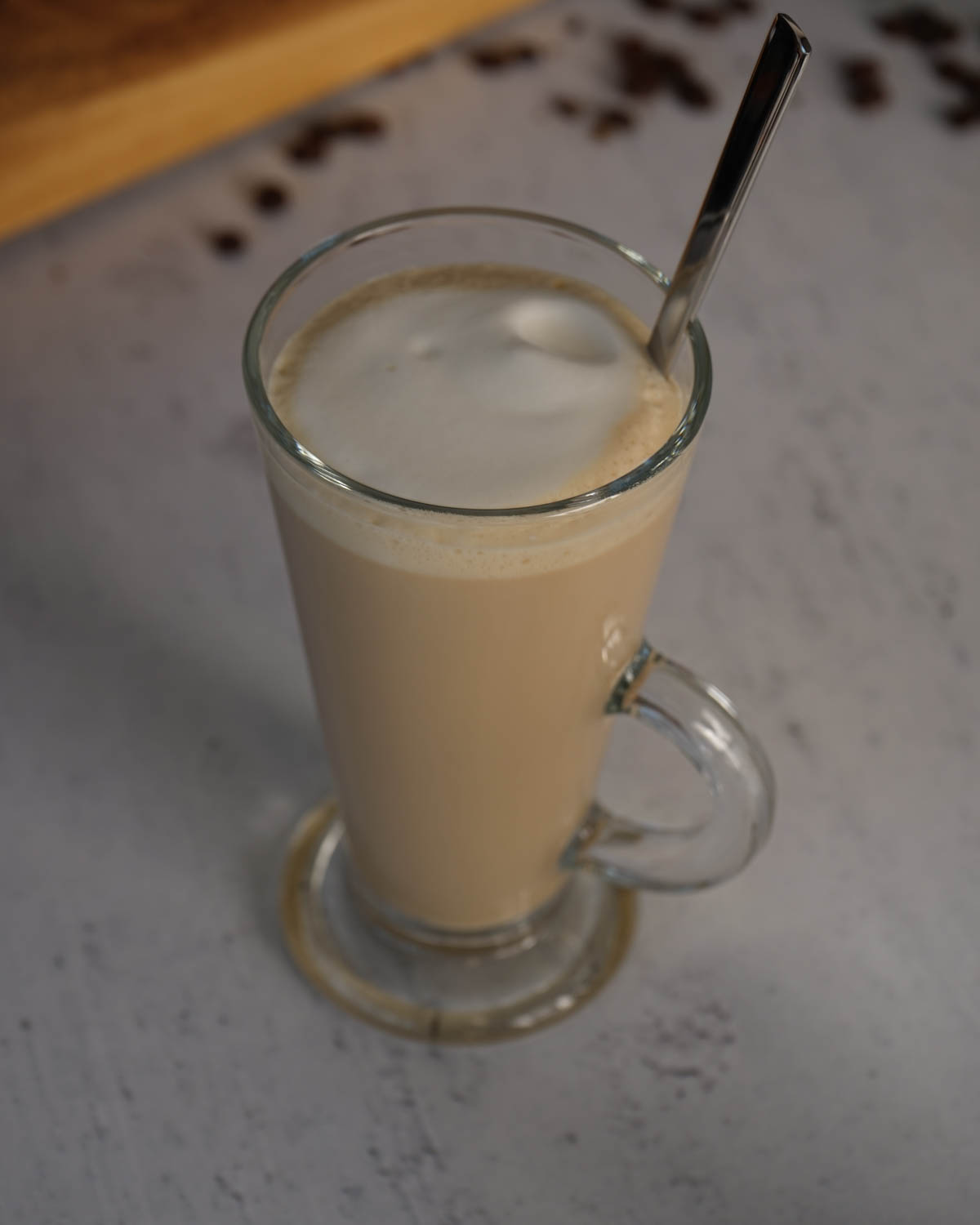 Middelburg latte macchiatoglas 260 ml Bedrukt of Lasergravure  of Gravurelook  sfeerfoto 3