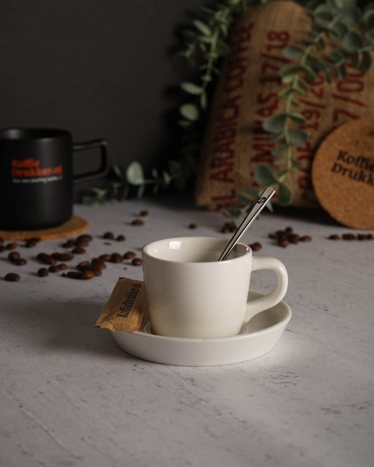 Palmer Da Vinci kop en schotel 90 ml Bedrukt sfeerfoto 4