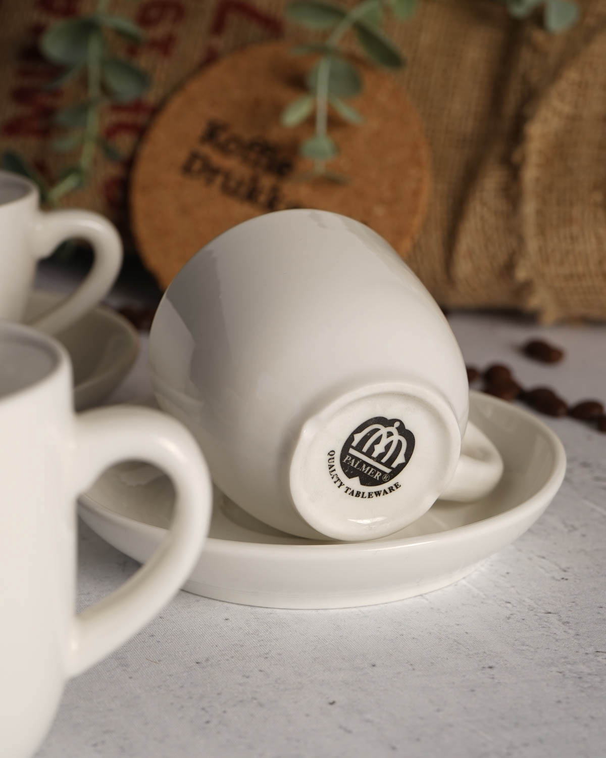 Palmer Robusta kop en schotel 100 ml Bedrukt sfeerfoto 6