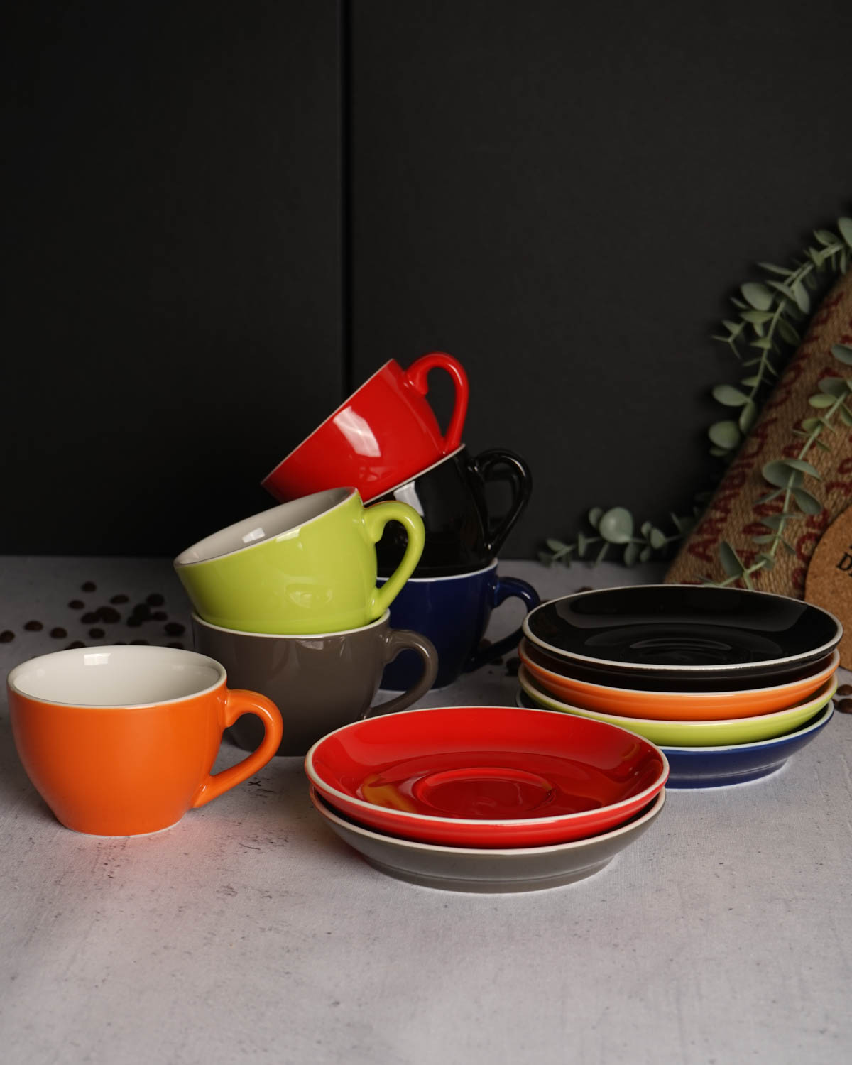 Palmer Colors kop en schotel 200 ml Bedrukt sfeerfoto 6