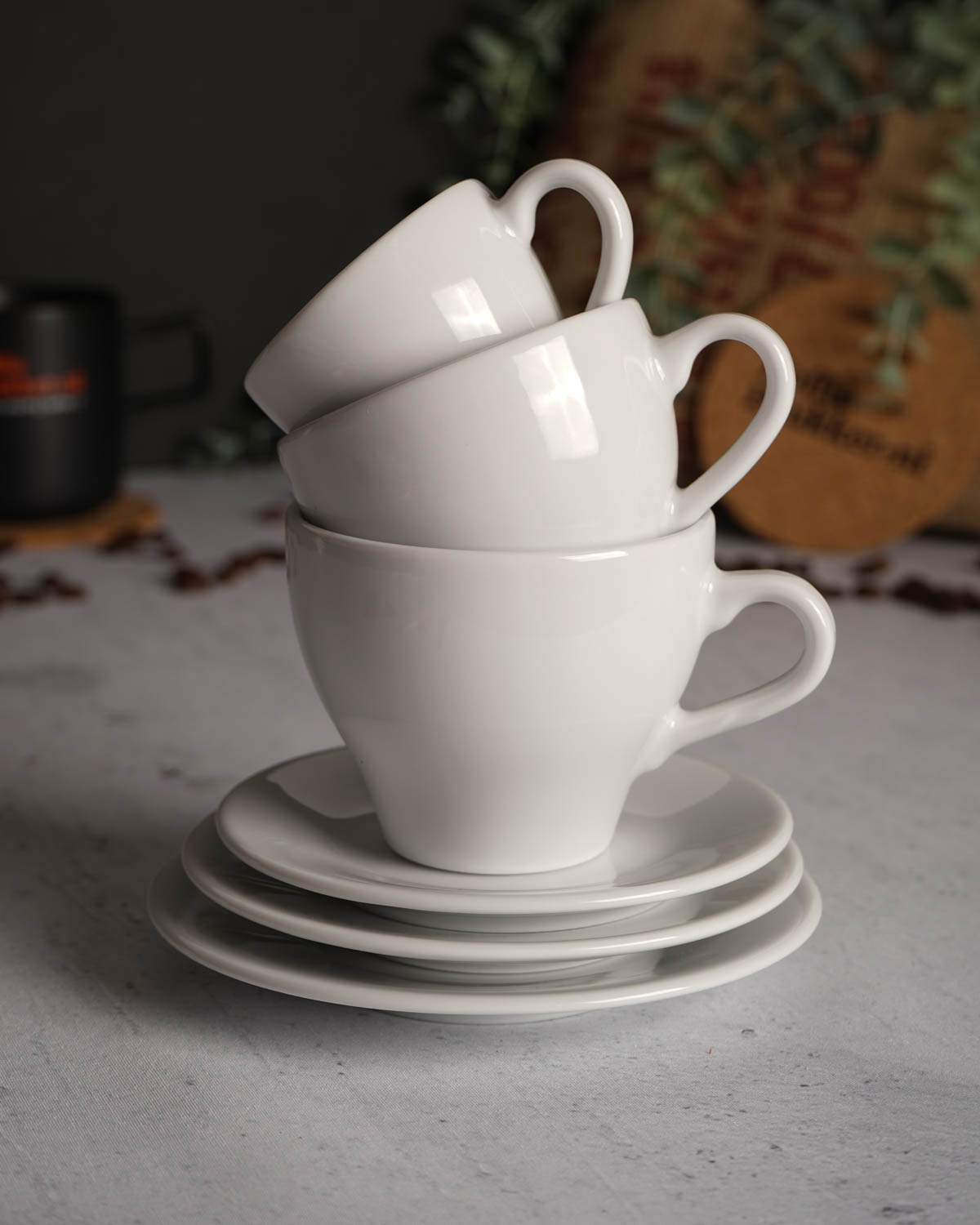 Virginia kop en schotel 150 ml Bedrukt sfeerfoto 7