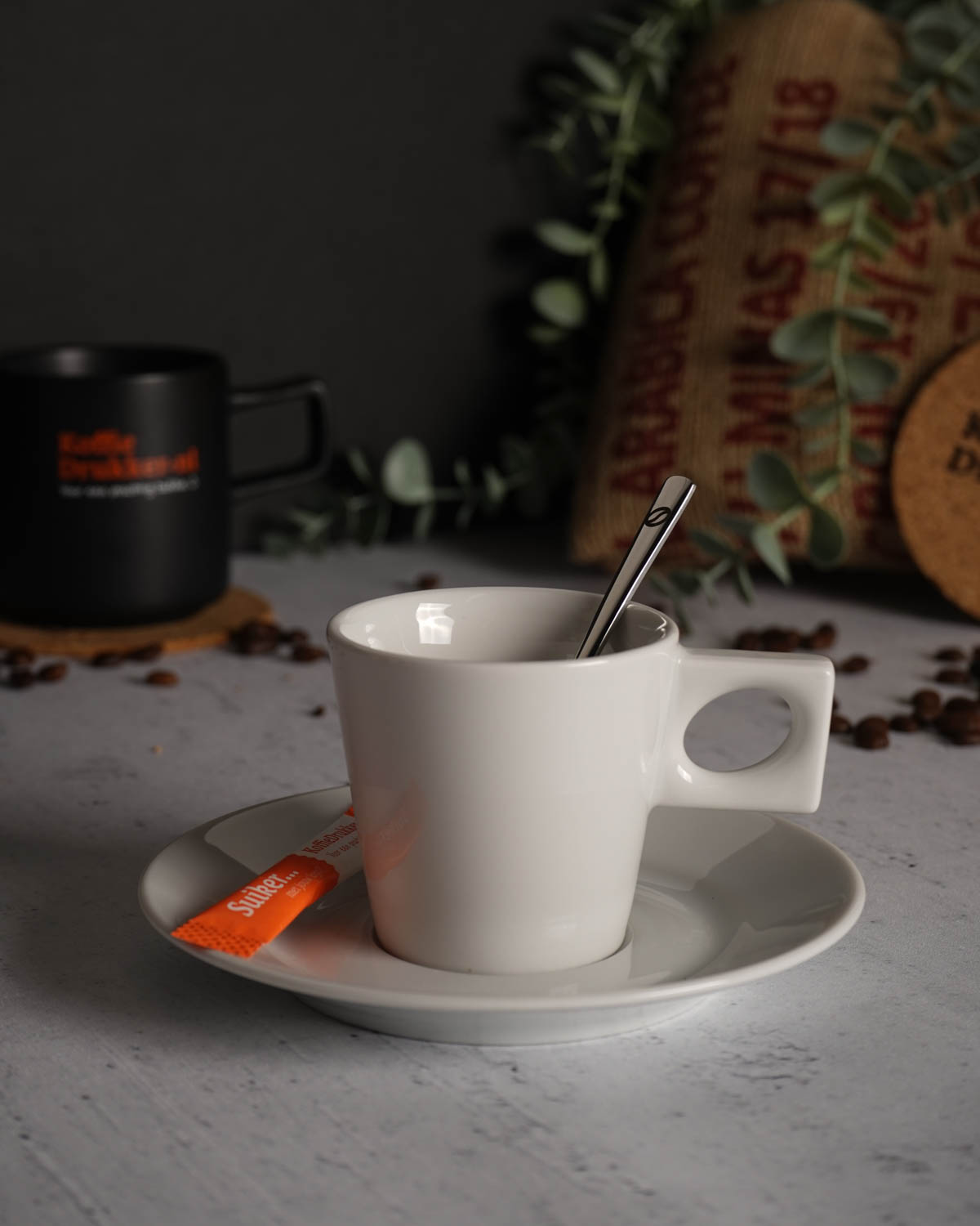 Walküre NYNY 460 kop en schotel 140 ml Bedrukt sfeerfoto 3