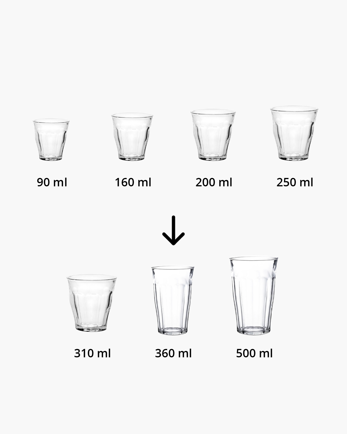 Picardie longdrinkglas 360 ml Bedrukt of Lasergravure  of Gravurelook  sfeerfoto 1