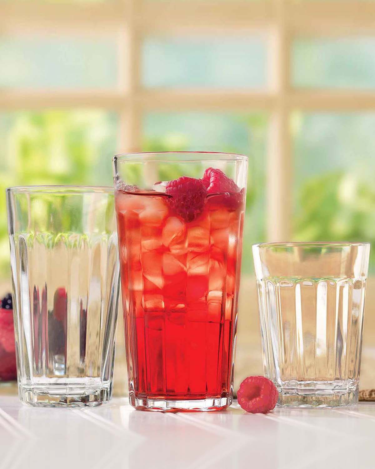 Plain longdrinkglas 355 ml Bedrukt of Lasergravure  of Gravurelook  sfeerfoto 3