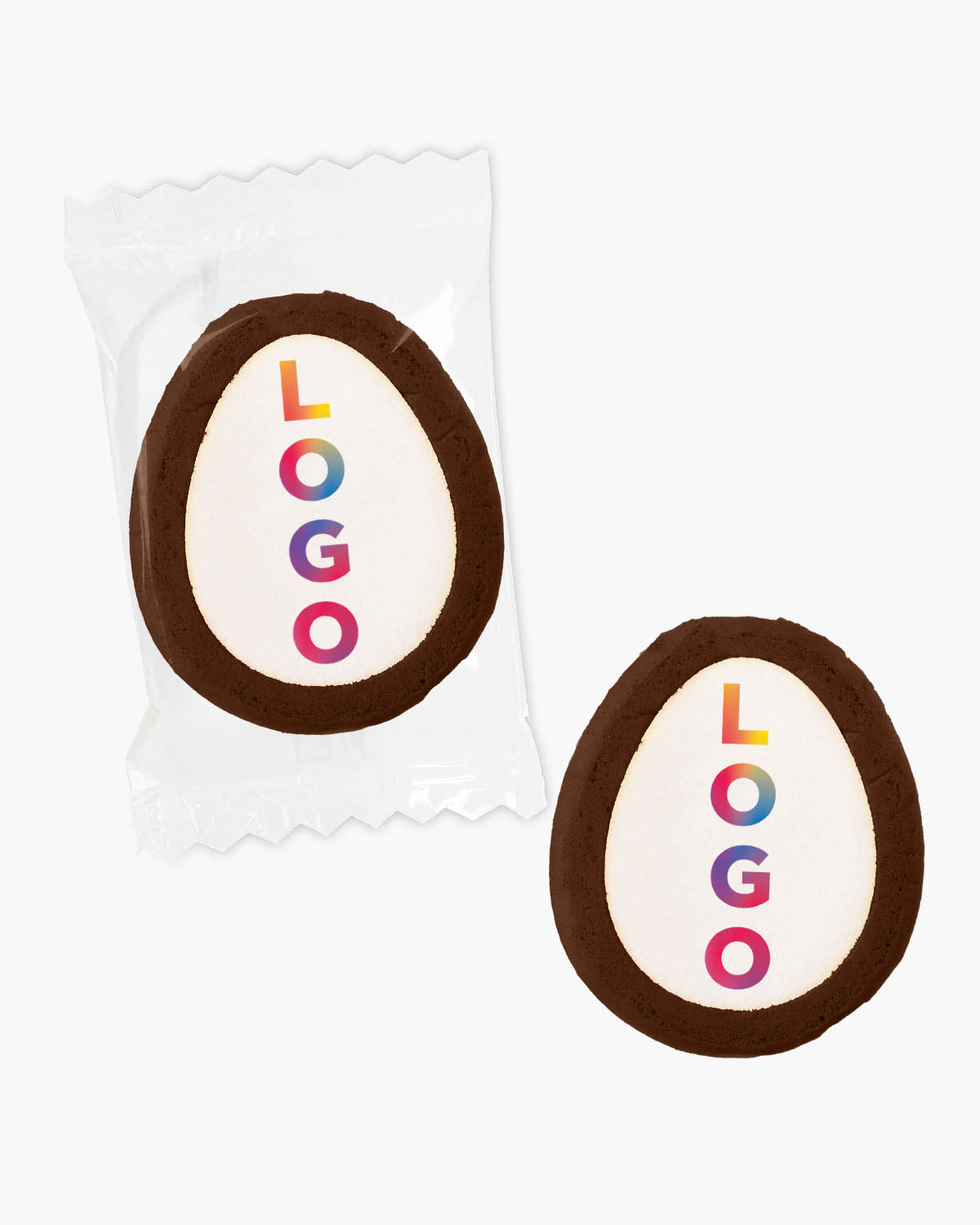 Gingerbread koekjes ovaal chocolade zeezout 6 g