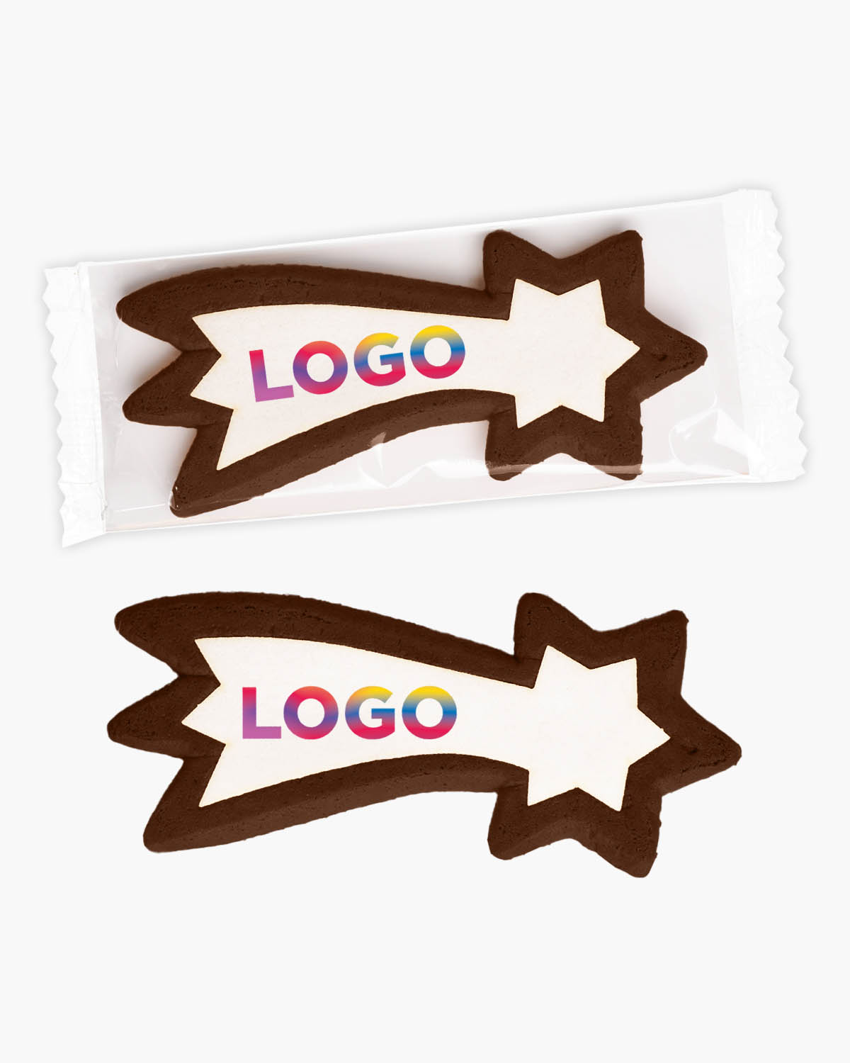 Gingerbread koekjes vallende ster chocolade zeezout 16 g