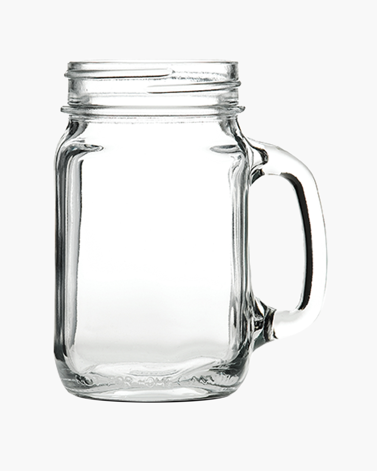 Libbey Mason Jar 488 ml Transparant Bedrukt of Lasergravure  of Gravurelook 