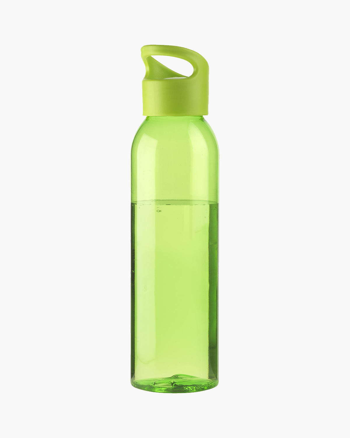Sandy drinkfles plastic gekleurd 650 ml Groen Bedrukt (full color)