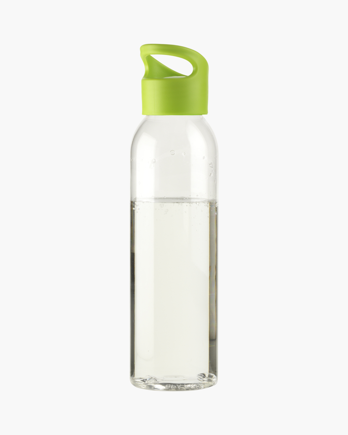 Sandy drinkfles plastic transparant 650 ml Groen Bedrukt (full color)