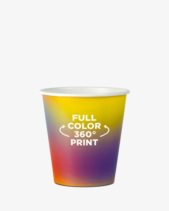 Koffiebekers 6 oz (150 ml) Bedrukt (full color)