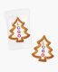Optie Gingerbread koekjes kerstboom naturel 8,7 g