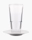 Optie Milou latte macchiatoglas met schotel 370 ml