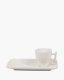 Optie Warschau kop en schotel elegant 80 ml