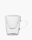 Optie Thilo dubbelwandig glas 120 ml met oor
